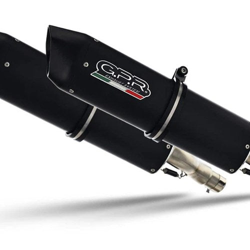Ducati Monster 600 2001-2003 Exhaust Gpr Double Slip-on Furore Nero