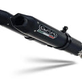 Aprilia Dorsoduro 750 2008-2016 Exhaust Gpr Double Slip-on Furore Nero