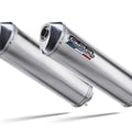 Honda Varadero 1000 1999-2011 Exhaust Gpr Double Slip-on Satinox