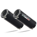 Kawasaki Z1000 Sx 2017-2020 Exhaust Gpr Double Slip-on M3 Black Titanium