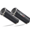 Ducati Monster 796 2010-2014 Exhaust Gpr Double Slip-on M3 Poppy