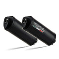 Yamaha Bt Bulldog 1100 2002-2007 Exhaust Gpr Double Slip-on Ghisa