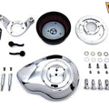 V-Twin 34-1343 Chrome Wyatt Gatling Air Cleaner Assembly