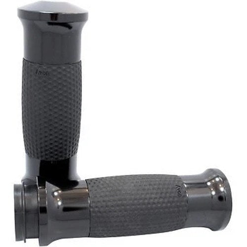 Avon Grips GEL-70-ANO-FLY Black Air Gel Hand Grips for Harley Electronic Tbw