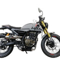 F.B. Mondial Hps 125 2021-2023 Exhaust Gpr Full System Deeptone Inox