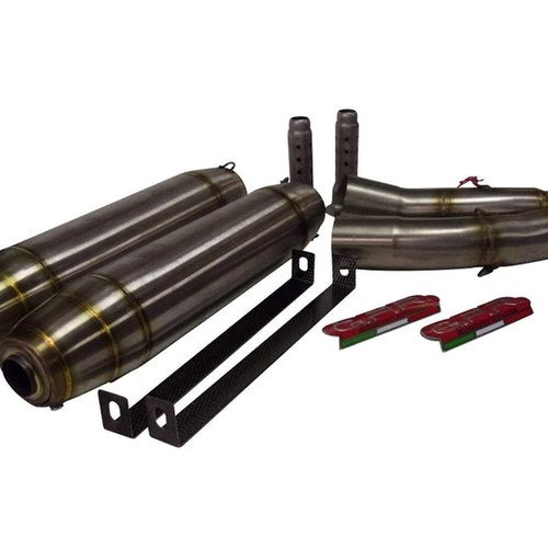 Yamaha Yzf 1000 R1 2004-06 Exhaust Gpr Double Slip-on Deeptone Inox