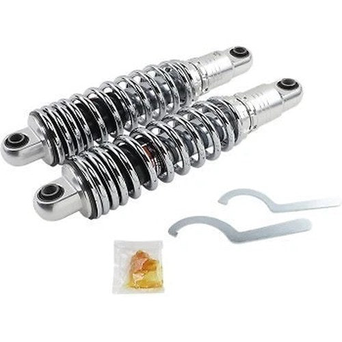 Drag Specialties 1310-1663 H-D Chrome 13" Shocks Adjustable 04-22 Sportster