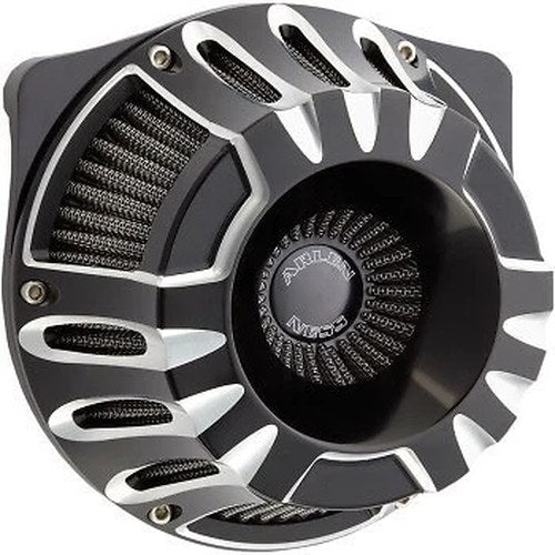 Arlen Ness 18-927 Black Deep Cut Inverted Series Air Cleaner Kit for Harley