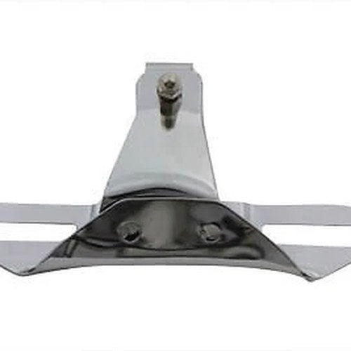 V-Twin 31-0157 Chrome 2- Bolt License Plate Frame Bracket for Early Harley