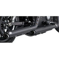 Vance & Hines 46361 Black 3" Twin Slash Slip-On Mufflers for 14-21 Sportster