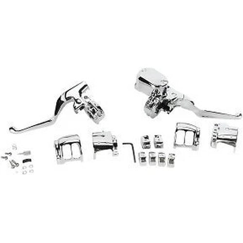 Drag Specialties 0610-0801 Chrome Handlebar Control Kit NON-ABS