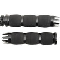 Avon MT-AIR-90-AN-EX Black Excalibur Air Cushioned Hand Grips for Metric