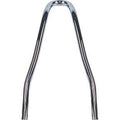 Drag Specialties 1501-0784 Round Sissy Bar- Black - 13"H x 6.69"W