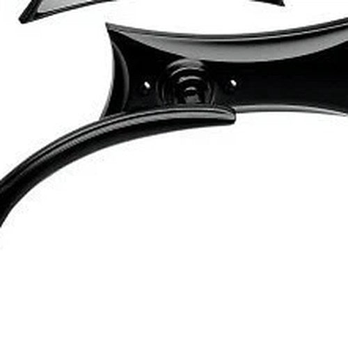 Arlen Ness 13-419 Black Micro-Mirror Four Point Right Side Only Sold Each