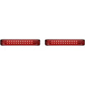 Custom Dynamics PB-SB-BCM-CR Chrome Red ProBEAM Bagz LED Saddle Bag Lights