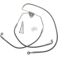 Drag Specialties 1741-2626 Extended Length Stainless Steel Front Brake Line Kit