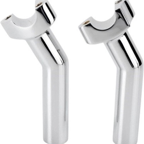 Drag Specialties 5.5" Chrome Pullback Handlebar Risers Harley Sportster Softail
