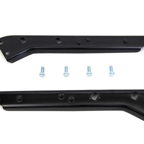 Improved Black Saddlebag Guard Kit Brackets for Harley Davidson Touring 79-13