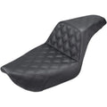 Saddlemen GelCore Step-Up LS Black Vinyl Seat for Harley Dyna Fxd 96-03
