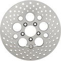Drag Specialties 1710-1905 Stainless Drilled Rear Brake Rotor for 08-23 Touring