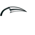 Arlen Ness 13-029 Black Scoop Micro-Mirror Right Side Only - Sold Ech