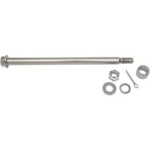 Drag Specialties 0214-0581 Chrome Rear Axle Kit (11") for Big Twin 73-84 w/Chain