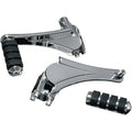 Kuryakyn 4353 Chrome Adjustable Passenger Pegs Harley FLHT/FLHR 10-19 Fltr 11-13