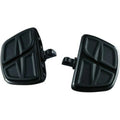 Kuryakyn 7612 Gloss Black Kinetic Floorboards Mini Boards for Harley Male Mount