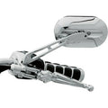 Kuryakyn 1409 Chrome Magnum Plus Large Convex Glass Mirror Harley *SOLD Each