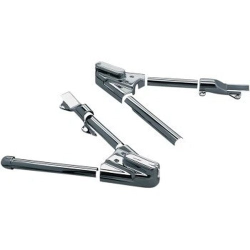 Kuryakyn 8256 Chrome Swingarm Phantom Covers Kit for 00-05 Fxst 00-07 Flst