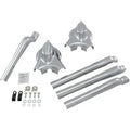 Kuryakyn 7815 Chrome Swingarm Covers/Phantom Covers for 08-17 Softail