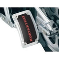Kuryakyn 9251 Chrome Vertical Curved Side-Mount License Plate Holder