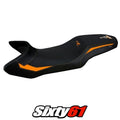 KTM 1390 Super Adventure R 2025 Seat Cover Tappezzeria Orange Black