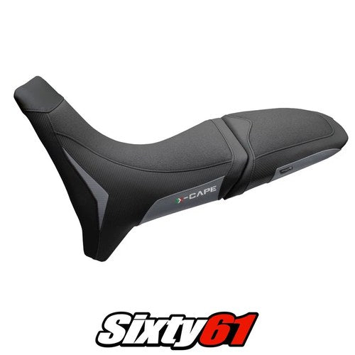 Moto Morini X Cape 650 700 2021-2025 Seat Cover Tappezzeria Ultragrip Grey Black