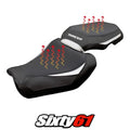 Yamaha Tracer 9 / 9 GT 2026 Seat Cover Tappezzeria Heating Comfort White Black