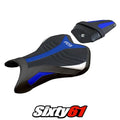 Yamaha R9 2025 2026 Seat Cover Tappezzeria Ultragrip Blue White Black