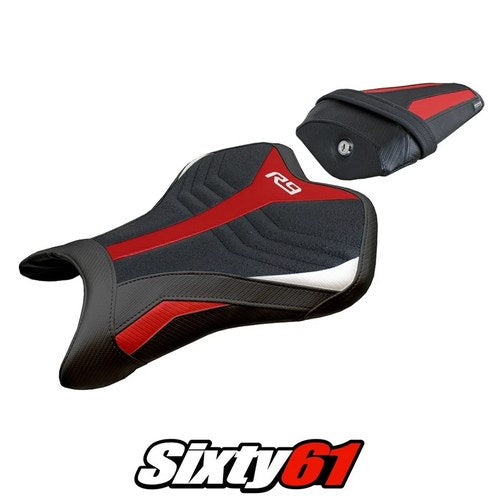 Yamaha R9 2025 2026 Seat Cover Tappezzeria Ultragrip Red White Black