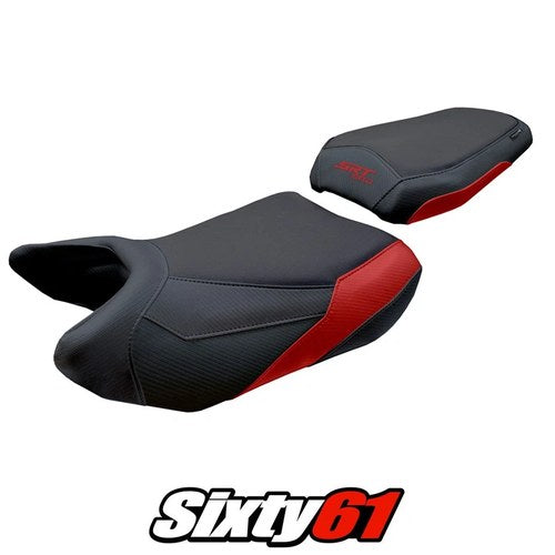 QJ Motor Srt 800 X / S / SX 2023 2024 2025 Seat Cover Tappezzeria Red Black