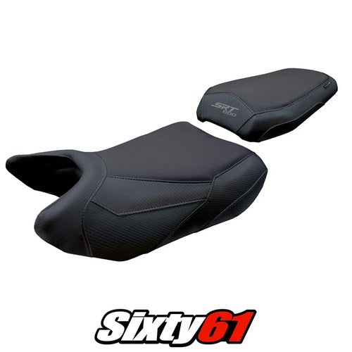 QJ Motor Srt 800 X / S / SX 2023 2024 2025 Seat Cover Tappezzeria Black