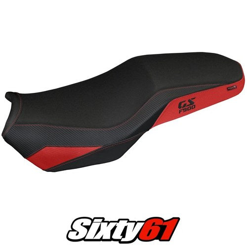 BMW F900GS Adventure 2025 2026 Seat Cover Tappezzeria Comfort Red Black