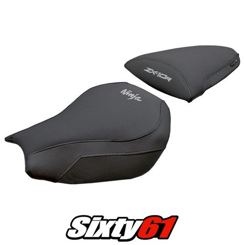 Kawasaki Ninja ZX 10 R 2006-2007 Seat Cover Tappezzeria Comfort Black