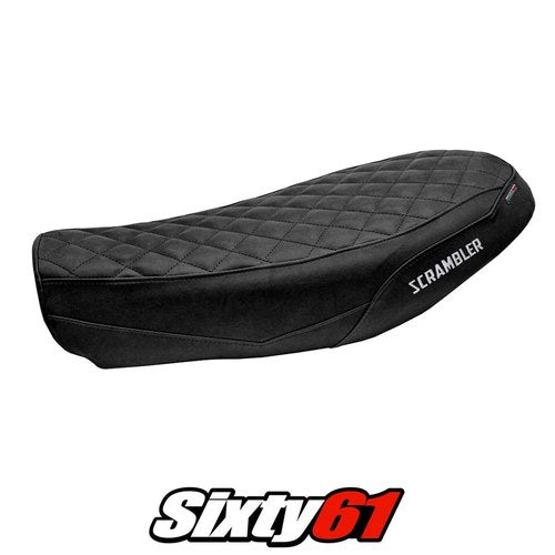 Ducati Scrambler Nightshift 2021-2022 Seat Cover Tappezzeria Antigua Black