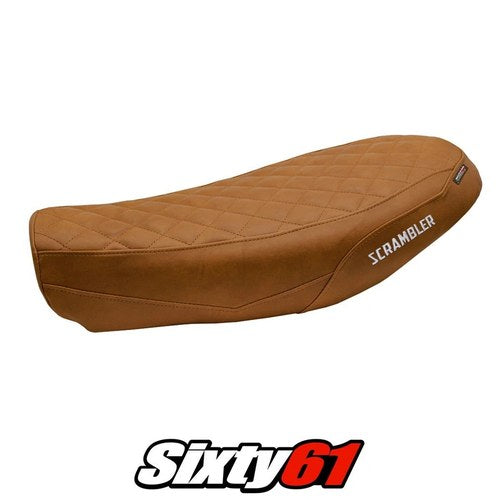 Ducati Scrambler Nightshift 2021-2022 Seat Cover Tappezzeria Brown