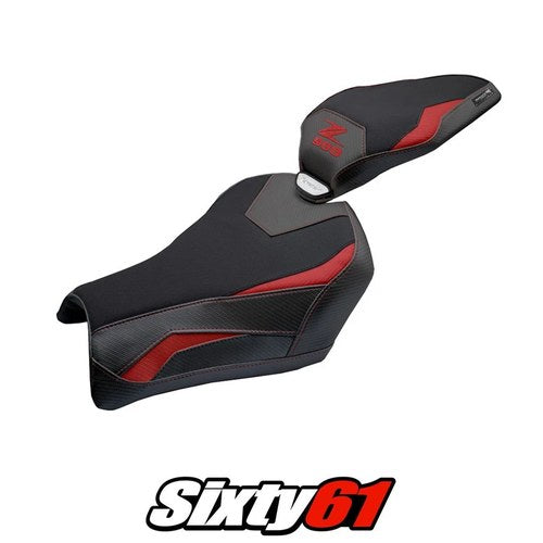 Kawasaki Z900 2025 Seat Cover Tappezzeria Red Black
