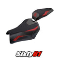 Kawasaki Z900 2025 Seat Cover Tappezzeria Red Black