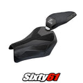 Kawasaki Z900 2025 Seat Cover Tappezzeria Velvet Ultragrip Black