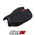 Ducati Streetfighter V4 2025 2026 Seat Cover Tappezzeria Ultragrip Black