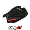 Ducati Streetfighter V4 2025 2026 Seat Cover Tappezzeria Red Black SE Logo V4S