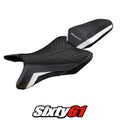 Honda CB 1000 Hornet 2025 Seat Cover Tappezzeria Ultragrip White Black