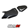 Honda CB 500 Hornet 2024-2025 Seat Cover Tappezzeria Ultragrip White Black